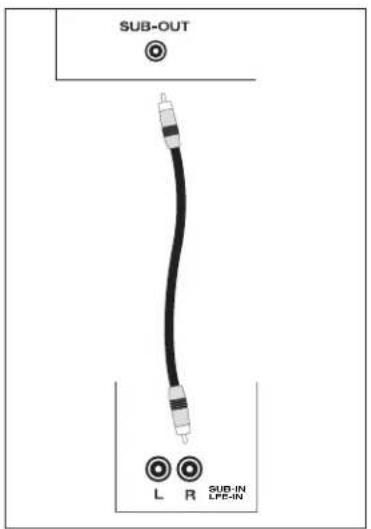 Paradigm DSP3200 - SUBWOOFER PLACEMENT AND CONNECTION (Pictorial) - 5