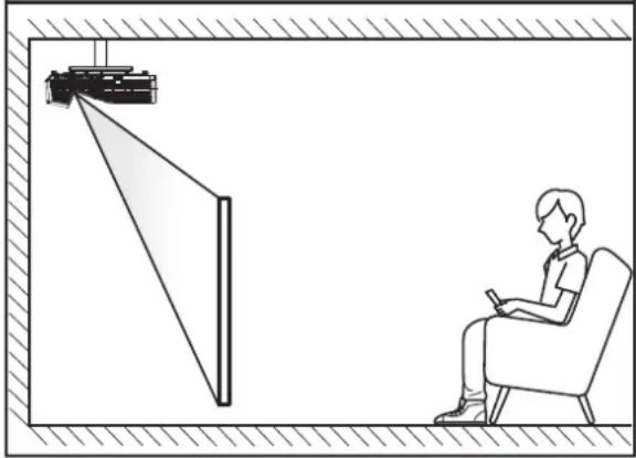 OPTOMA EH340UST - Installation du projecteur - 4