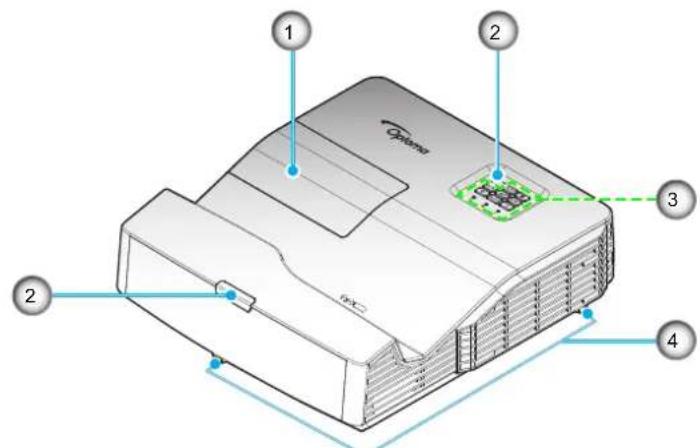 OPTOMA EH340UST - Description du produit - 1