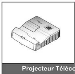 OPTOMA EH340UST - Accessoires standard - 1