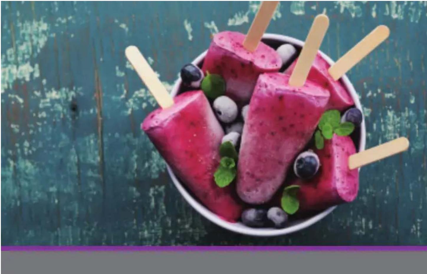 Salton Harley Pasternak BL1638B - Crème glacée aux bleuets - 1