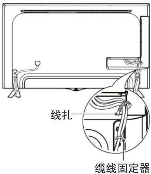 LG 49UB8250 - 整理电缆 - 1