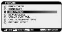 NEC MultiSync LCD3210 - OSM (On-Screen-Manager) Controls - 7
