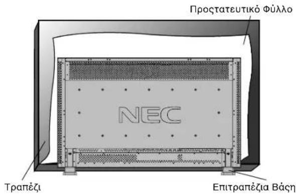 NEC MultiSync LCD3210 - Τρόπος Τοποθέτησης και Σύνδεσης Προαιρετικού Εξοπλισμού στην Οθόνη LCD - 2