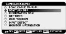 NEC MultiSync LCD3210 - OSM (On-Screen-Manager) Controls - 64