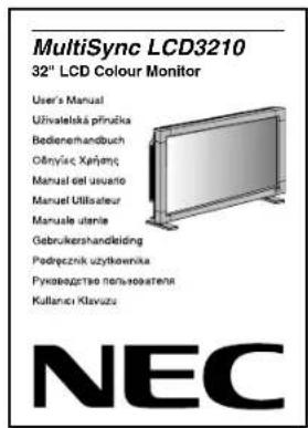 NEC MultiSync LCD3210 - Inhoud - 7