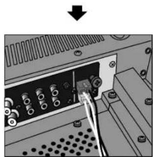 NEC MultiSync LCD3210 - Utilisation de la prise pour haut-parleur fixe - 3