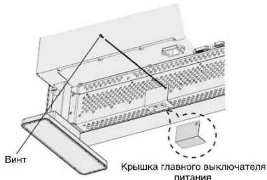 NEC MultiSync LCD3210 - Предотвращение изменения положения выключателя питания - 1