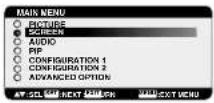 NEC MultiSync LCD3210 - OSM (On-Screen-Manager) Controls - 23