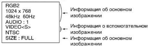 NEC MultiSync LCD3210 - Информационное меню OSM - 4