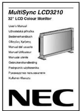 NEC MultiSync LCD3210 - Sommaire - 7