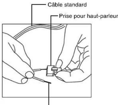 NEC MultiSync LCD3210 - Utilisation de la prise pour haut-parleur fixe - 1