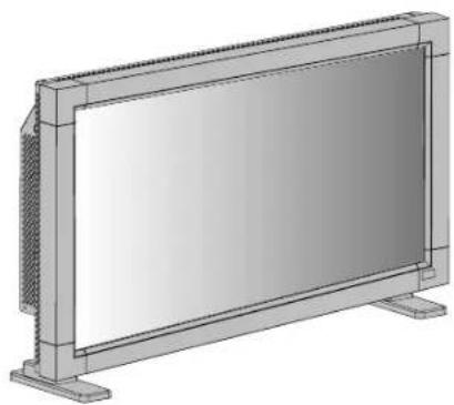 NEC MultiSync LCD3210 - W pozycji pionowej - 1