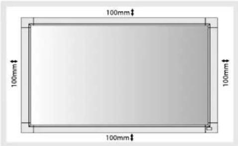 NEC MultiSync LCD3210 - Ventilation - 1