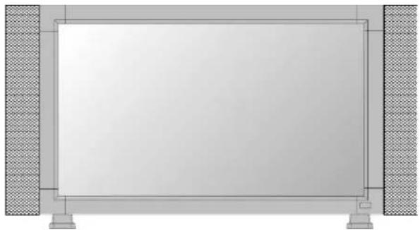 NEC MultiSync LCD3210 - Utilizzo di altoparlanti esterni - 1