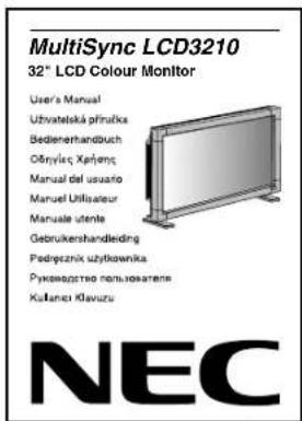 NEC MultiSync LCD3210 - Содержимое - 8