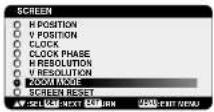 NEC MultiSync LCD3210 - OSM (On-Screen-Manager) Controls - 36