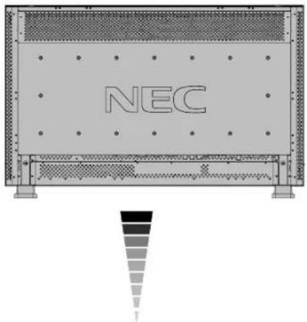 NEC MultiSync LCD3210 - Pannello posteriore - 1
