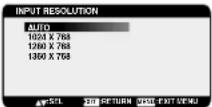 NEC MultiSync LCD3210 - OSM (On-Screen-Manager) Controls - 80