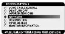 NEC MultiSync LCD3210 - OSM (On-Screen-Manager) Controls - 68