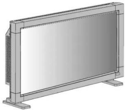 NEC MultiSync LCD3210 - В вертикальном положении - 1