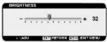 NEC MultiSync LCD3210 - OSM (On-Screen-Manager) Controls - 4