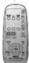 NEC MultiSync LCD3210 - Zacházení s dálkovým ovladačem - 1