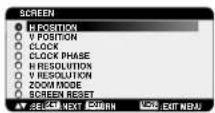NEC MultiSync LCD3210 - OSM (On-Screen-Manager) Controls - 24