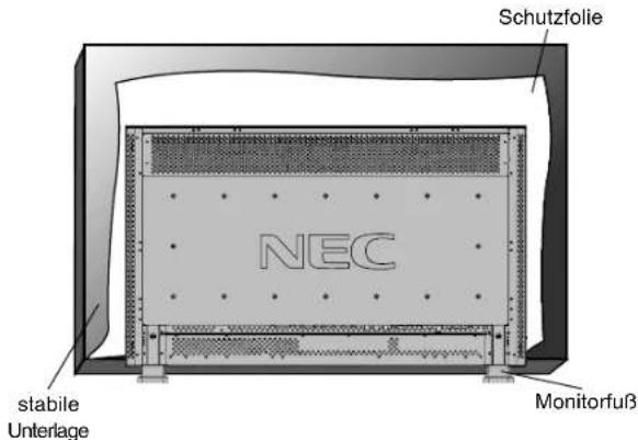 NEC MultiSync LCD3210 - Montage und Anbringung von Zubehör am LCD-Monitor - 2