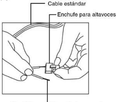 NEC MultiSync LCD3210 - Uso de altavoces externos - 2
