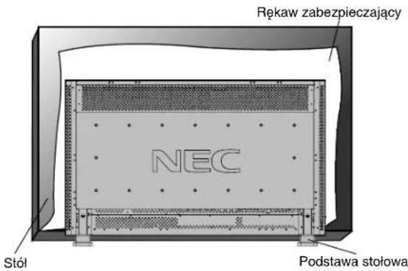 NEC MultiSync LCD3210 - Położ monitor ekranem ku dołowi - 1