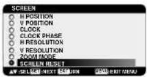 NEC MultiSync LCD3210 - OSM (On-Screen-Manager) Controls - 40