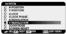 NEC MultiSync LCD3210 - OSM (On-Screen-Manager) Controls - 34