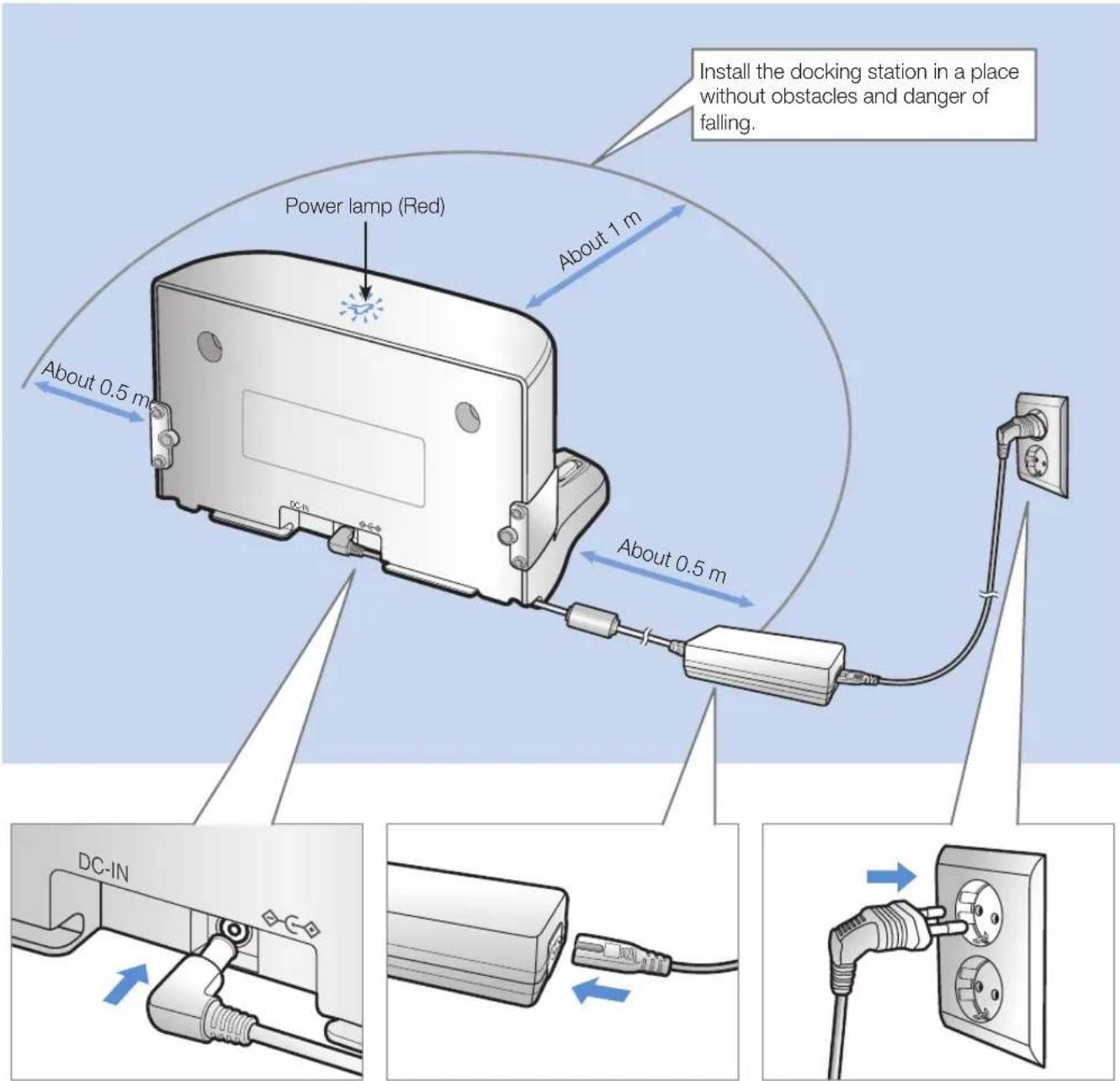 SAMSUNG POWERbot VR2AJ9040WG - Installation - 1