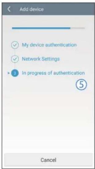 SAMSUNG POWERbot VR2AJ9040WG - Registering the product (Easy-Setup) - 5