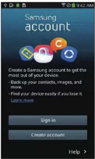 SAMSUNG POWERbot VR2AJ9250WW - Creation de votre compte Samsung - 1