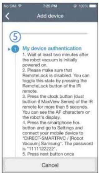 SAMSUNG POWERbot VR2AJ9250WW - Android - 12