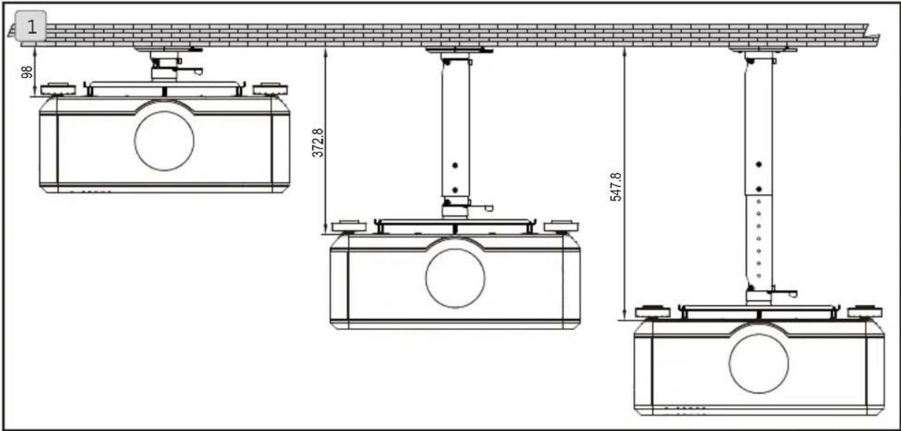 BENQ X12000 - Length - 1