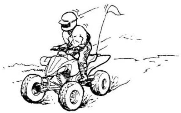 YAMAHA YFZ450R (2021) - AVERTISSEMENT - 1