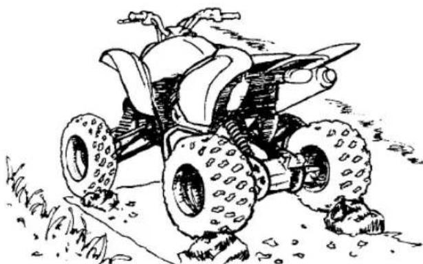 YAMAHA YFZ450R (2021) - AVERTISSEMENT - 1