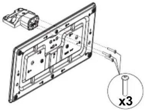 PANASONIC TX32JSW354 - Montage du socle - 1
