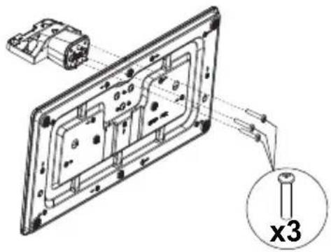 PANASONIC TX32JSW354 - Montage der Standfuße - 1