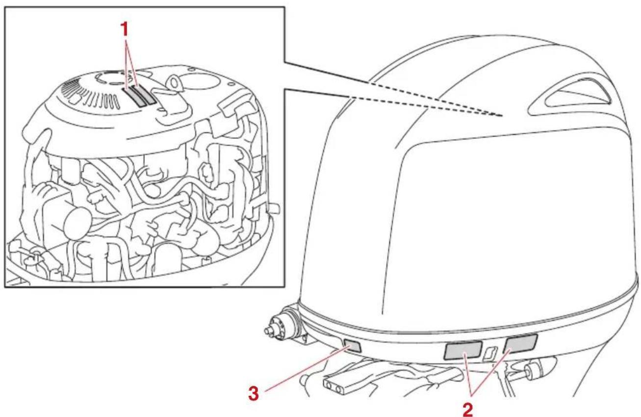 YAMAHA VF90 (2021) - Etiquettes d'advertisement - 1
