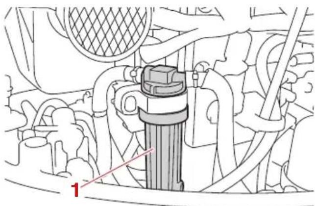 YAMAHA VF90 (2021) - Contrôle du filtré à carburant - 1