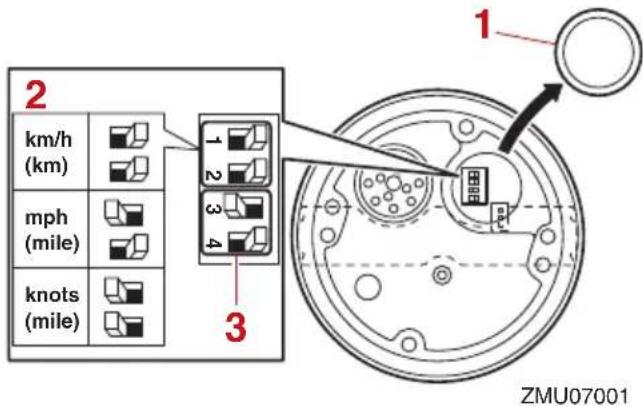 YAMAHA VF90 (2021) - Indicateur de vitesse - 1
