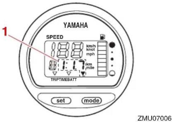 YAMAHA VF90 (2021) - Indicateur d'alerte de faible tension de la batterie - 1