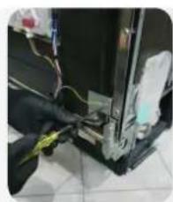 CANDY CDI 1LS38SA80 - ПАНТА НА ВРАТАТА - 12