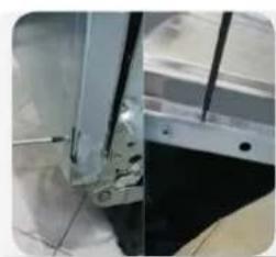 CANDY CDI 1LS38SA80 - ПАНТА НА ВРАТАТА - 7