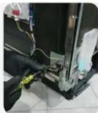 CANDY CDI 1LS38SA80 - BISAGRA DELA PUERTA - 8