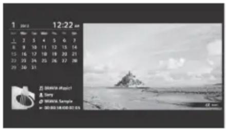 SONY KDL32W6605 - Utilizzo del teilevisore in Photo Frame - 1